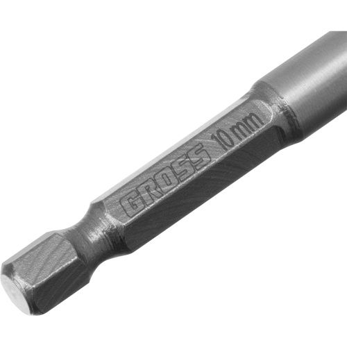 Сверло универсальное, Multipurpose PRO, 6-гр. хвостовик, 10мм Gross фото 3