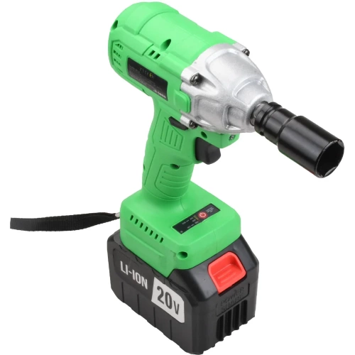 Гайковерт аккумуляторный бесщеточный ударный Zitrek Crusher 20-Li (20В, Li-ion 2x6.0Ач, з/у, кейс) 063-4372 фото 10