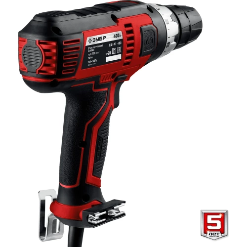 Сетевая дрель-шуруповерт ЗУБР 400 Вт ДШ-М1-400 фото 7 Сетевая дрель-шуруповерт ЗУБР 400 Вт ДШ-М1-400 фото 7