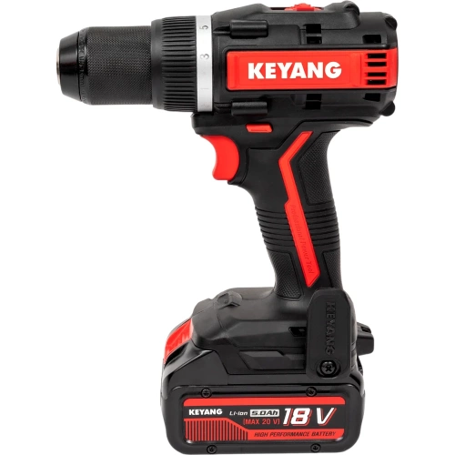 Аккумуляторная дрель-шуруповерт KEYANG DD20BLA-70C (Set) фото 7