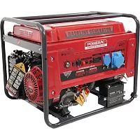 Генератор бензиновый электрический POWERAC 9кВт, 220В, 16л.с., автозапуск PR9500H2E-ATS