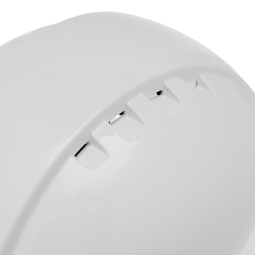 Каска защитная ударопрочная, ABS/PC, плавная регулировка, модель «Форвард» (К-05)белая Denzel фото 9