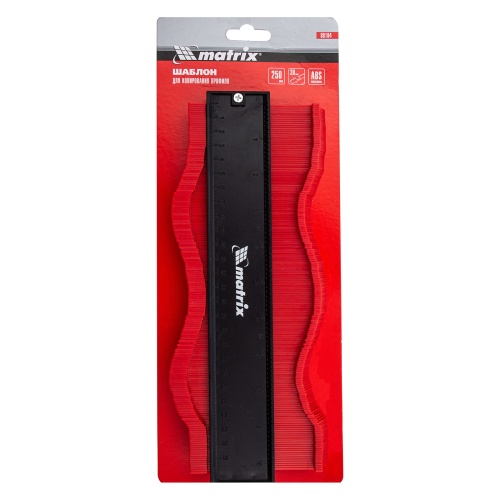 Шаблон для копирования профиля 25 см, пластиковый Matrix фото 5