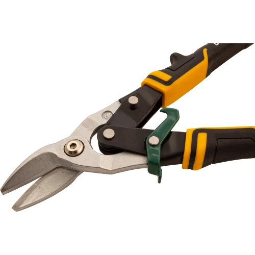 Ножницы по металлу Denzel 270мм, прямой и правый рез, сталь-СrMo, трехкомп.рук-ки 78371 фото 5 Ножницы по металлу Denzel 270мм, прямой и правый рез, сталь-СrMo, трехкомп.рук-ки 78371 фото 5