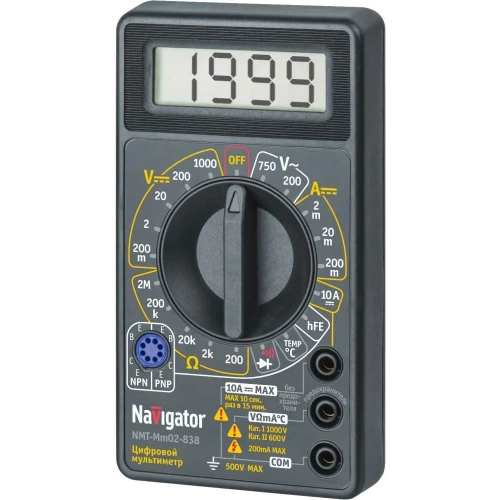 Мультиметр Navigator 93 587 nmt-mm02-831 831 93587 фото 3