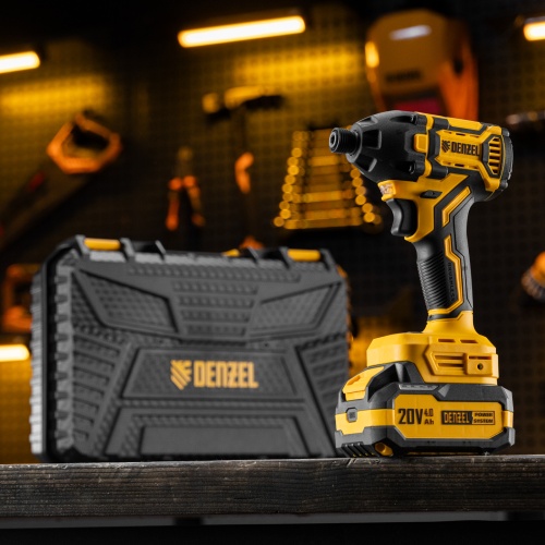 Винтоверт ударный аккумуляторный бесщет. CIDH-BL-20-270, Li-Ion, 20 В// Denzel фото 22