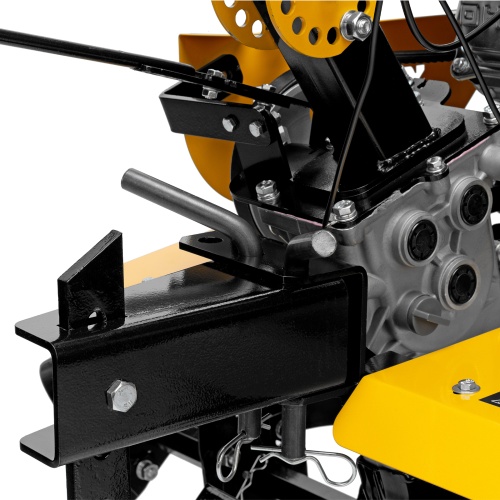 Мотоблок DPT-170SB, 7 л.с., ремен.сцеп, фрез 3х4, ШОМ, без колес, передачи 2В/1Н Denzel фото 15