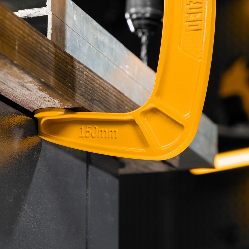 Струбцина G-образная, усиленная, 150 мм Denzel фото 14