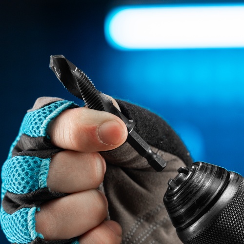 Сверло-метчик М12 х 1,25 мм, Co5%// Gross фото 8