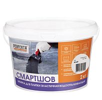 Затирка цементная для швов Perfekta Смартшов белая 2 кг