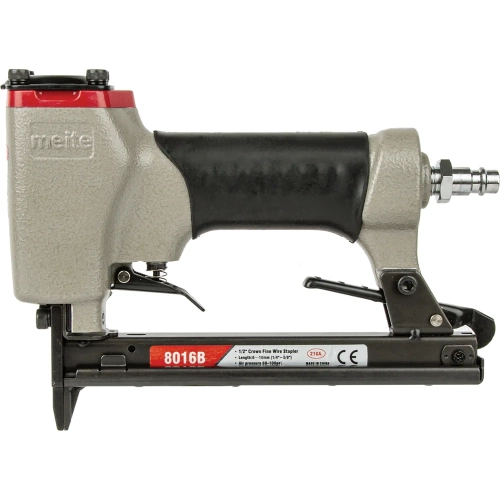 Скобозабивной обивочный пневмоинструмент MEITE 8016B (L6-16, d0.95x0.65 -21Ga, H 12.8 мм), шт GBA33B00303 фото 5 Скобозабивной обивочный пневмоинструмент MEITE 8016B (L6-16, d0.95x0.65 -21Ga, H 12.8 мм), шт GBA33B00303 фото 5
