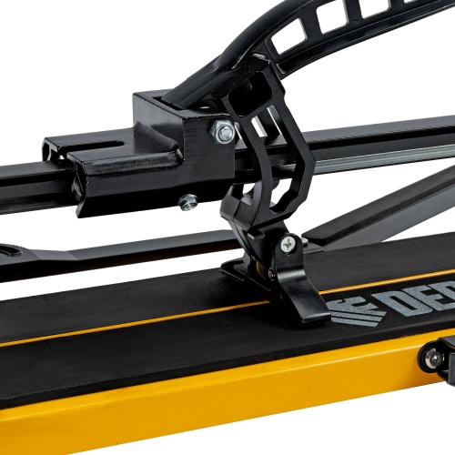 Плиткорез рельсовый 1200х16мм, каретка на подш., стальная станина, усил. рукоятка-пенал Denzel фото 7