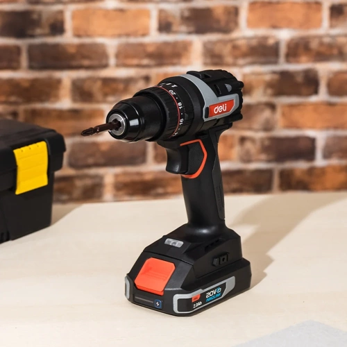 Профессиональный бесщеточный ударный шуруповерт DELI DE-CZ20-1D2 (2 АКБ, 20В х 2Ач + ЗУ, 13мм, 70Нм, сумка) 168692 фото 9 Профессиональный бесщеточный ударный шуруповерт DELI DE-CZ20-1D2 (2 АКБ, 20В х 2Ач + ЗУ, 13мм, 70Нм, сумка) 168692 фото 9