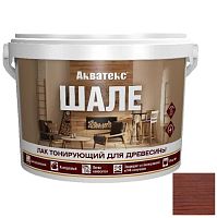 Лак акриловый для древесины Акватекс Шале канадский орех 9 кг