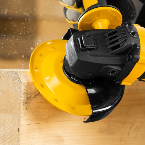 Чашка твёрдосплавная зачистная,125 мм, Наклонная, крупное зерно #8 Denzel фото 9