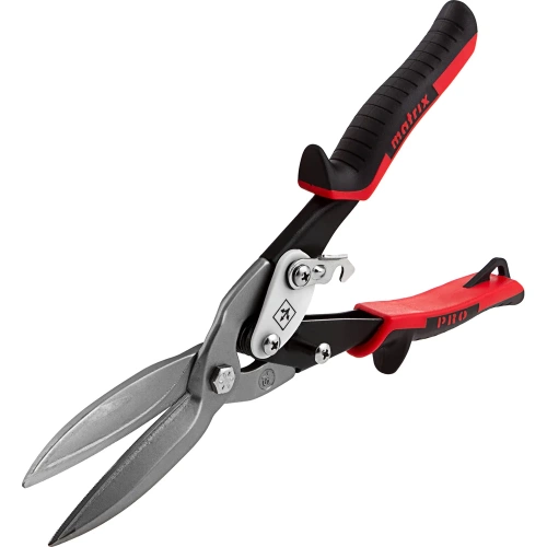 Ножницы по металлу MATRIX, удлиненные, 290 мм, прямой рез, CrMo, 2-комп. обрезиненные рукоятки PRO 78328 фото 10 Ножницы по металлу MATRIX, удлиненные, 290 мм, прямой рез, CrMo, 2-комп. обрезиненные рукоятки PRO 78328 фото 10