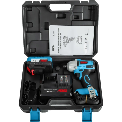 Аккумуляторный винтоверт TOUA DBLSD180 18 v, 1АКБ+ЗУ DBLSD180-1 фото 9