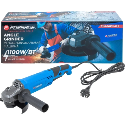 Машина углошлифовальная электрическая Forsage F-S1M-DH31-125(62011)