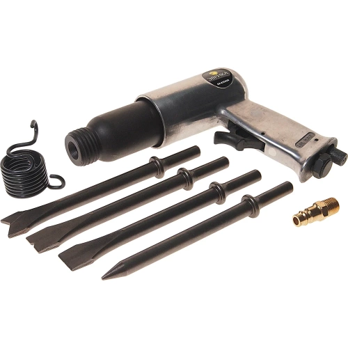 Пневмомолоток с набором зубил ЭВРИКА ER-83502R