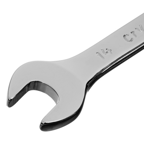 Ключ комбинированный, 14 мм, CrV, полированный хром Matrix фото 3