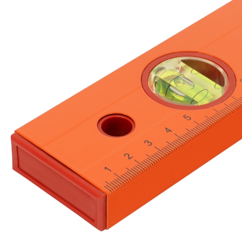 Уровень алюминиевый, 1500 мм, 3 глазка, желтый, линейка Sparta фото 4