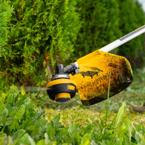 Триммер бензиновый мультифункциональный DGT-52S-MAX, 52 см3, разъемная штанга Denzel фото 12