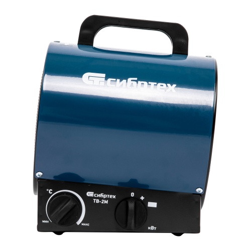 Тепловая пушка ТВ-2М (тепловентилятор), 230 В, 2 режима: вентилятор / 2000 Вт Сибртех фото 2