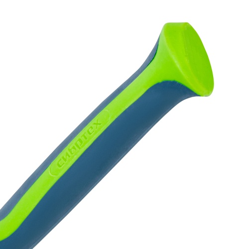 Киянка резиновая, 225 г, белая резина, фибергласовая рукоятка Сибртех фото 4