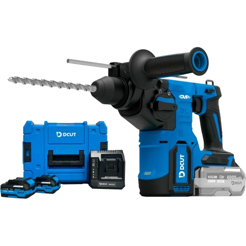 Перфоратор DCUT набор SDS plus, бесщёточный, 21В, 3р,2акк 4Ah DABA0421, +з/у DCBA0421, кейс DBOX-T1F-R0221 DCRJ0221-BOXSet-SP2 Перфоратор DCUT набор SDS plus, бесщёточный, 21В, 3р,2акк 4Ah DABA0421, +з/у DCBA0421, кейс DBOX-T1F-R0221 DCRJ0221-BOXSet-SP2