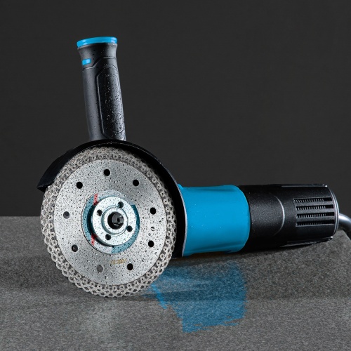 Диск алмазный, 125 х 22.2 мм, тонкий, сплошной (Jaguar) мокрая резка Gross фото 7