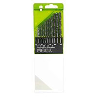 Набор сверл по металлу, 1.5-6.5 мм, 13 шт, Р6М5, пластиковый кейс, Сибртех