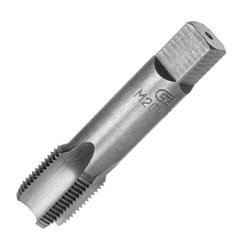 Метчик ручной М20 х 1.5 мм, комплект из 2 шт Сибртех фото 2