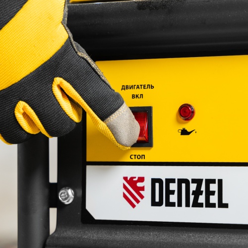 Генератор бензиновый GE 6900, 5.5 кВт, 220 В/50 Гц, 25 л, ручной старт Denzel фото 14 Генератор бензиновый GE 6900, 5.5 кВт, 220 В/50 Гц, 25 л, ручной старт Denzel фото 14