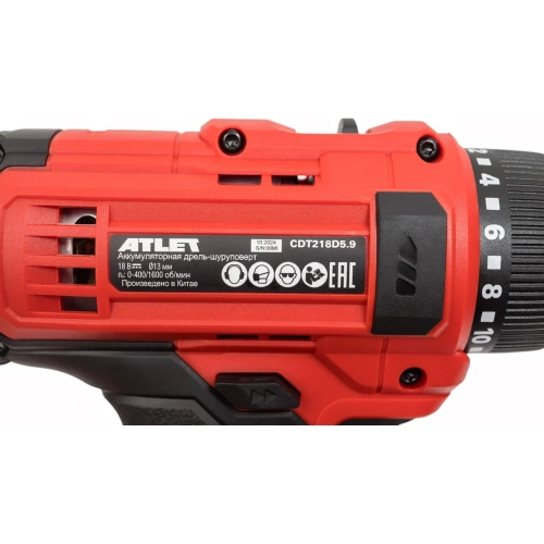 Аккумуляторная дрель-шуруповерт ATLET CDT218D5.9 фото 5 Аккумуляторная дрель-шуруповерт ATLET CDT218D5.9 фото 5