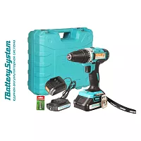 Аккумуляторная дрель Sturm 20 В, 1BatterySystem, 2 акк., 2,0 Ач, кейс CD3620