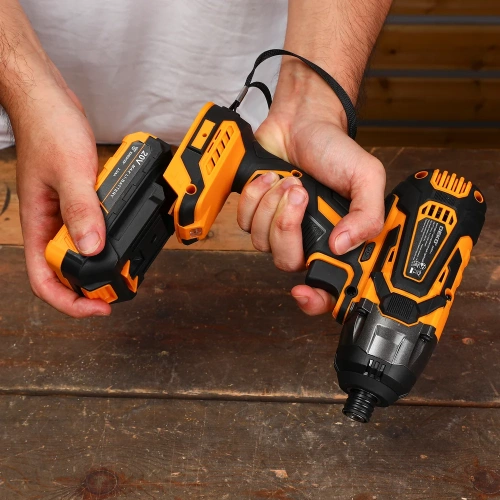 Аккумуляторный ударный винтоверт DEKO DKIS20-Li 20В, 1х2.0Ач 063-4391 фото 10