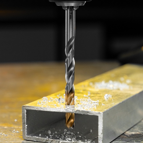 Сверло спиральное по металлу 7,0 x 109 мм, Р6М5, Golden Tip  Denzel фото 10