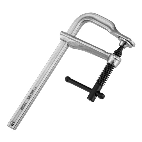 Струбцина F-образная, 80x150мм, кованая Denzel фото 2