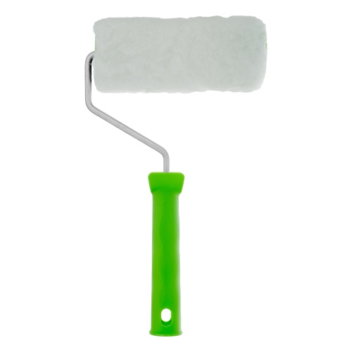 Валик "Искусственный мех" с ручкой, 150 мм, ворс 15 мм, D 48 мм, D ручки 6 мм, полиэстер Сибртех фото 3