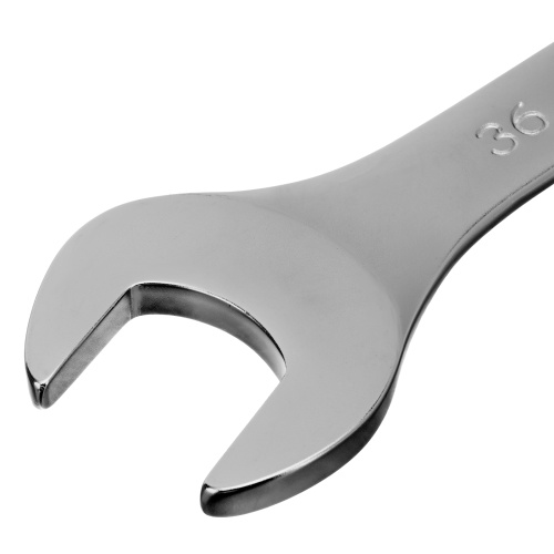 Ключ комбинированный, 36 мм, CrV, матовый хром Stels фото 3