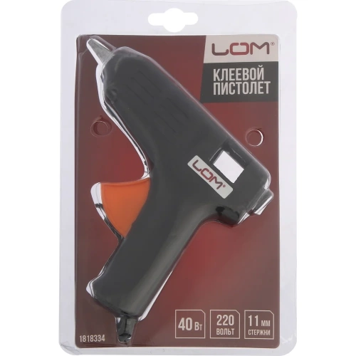 Клеевой пистолет ЛОМ 40 Вт, 220 В, 11 мм 1818334
