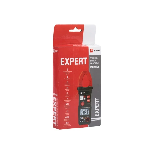 Цифровые токовые клещи EKF MS2016S Expert In-180702-pc2016S фото 6 Цифровые токовые клещи EKF MS2016S Expert In-180702-pc2016S фото 6