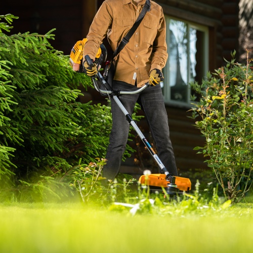 Триммер бензиновый DT 33S, 33 см3, 1.8 л. с, разъемная штанга, состоит из 2 частей Denzel фото 19