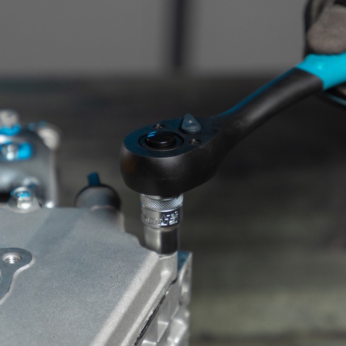 Ключ-трещотка 1/2", CrV, 72 зуба, с быстрым сбросом Gross фото 12