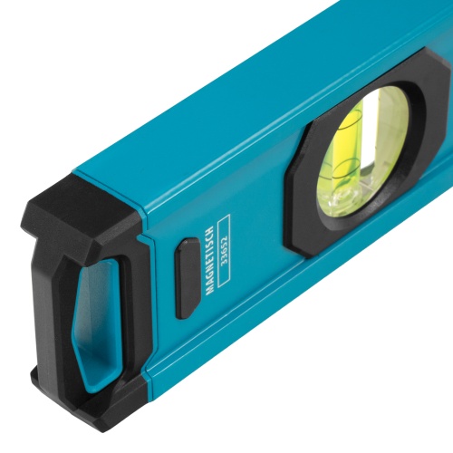 Уровень алюминиевый, магнит., фрезерованный, 3 глазка, 0,5 мм/м, 800 мм Gross фото 6