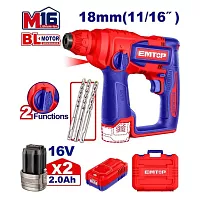 Аккумуляторный перфоратор emtop ELRH16168