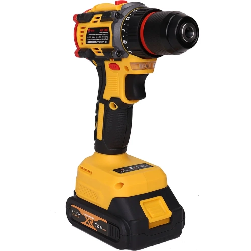 Аккумуляторная дрель EDON AD-18BL набор 24893 фото 8