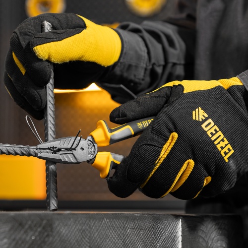 Плоскогубцы комбинированные 165 мм, трехкомпонентные рукоятки Denzel фото 8