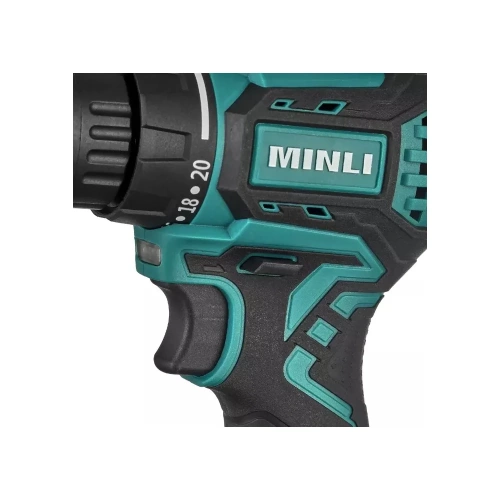 Бесщеточная аккумуляторная ударная дрель-шуруповерт MINLI 10мм. 40N.m Li-ion 18Vx2 / A DC107H.2 фото 7 Бесщеточная аккумуляторная ударная дрель-шуруповерт MINLI 10мм. 40N.m Li-ion 18Vx2 / A DC107H.2 фото 7