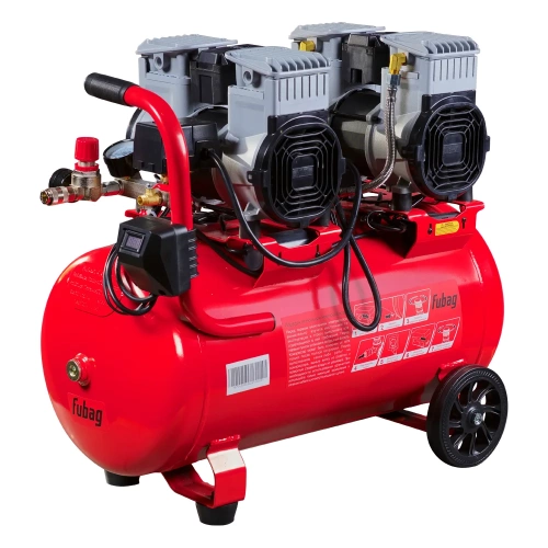 Компрессор безмасляный малошумный FUBAG OLS 500/50 CM2х2 646074 фото 4